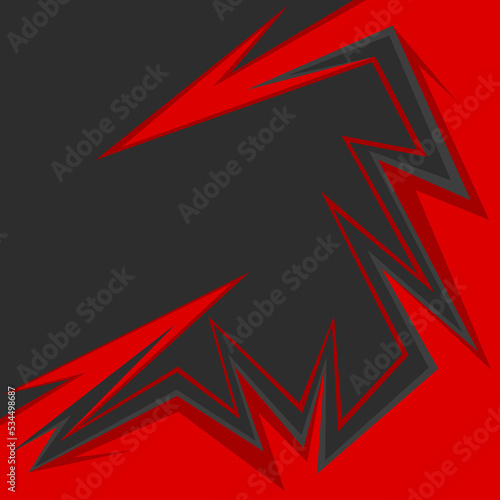 Abstract background with sharp and spike pattern and with some copy space area