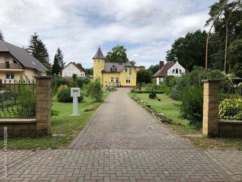 Fototapeta Naklejka Na Ścianę i Meble -  old Deutsch village