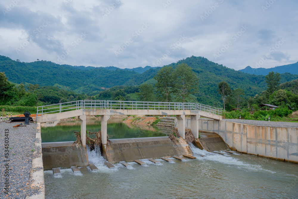 water storage dams for agriculture.