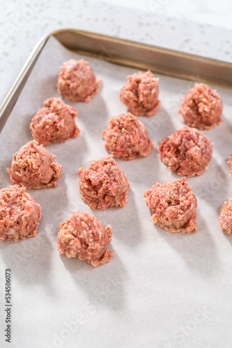 Oven Baked Meatballs