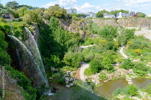 Cascade du jardin extraordinaire, Nantes