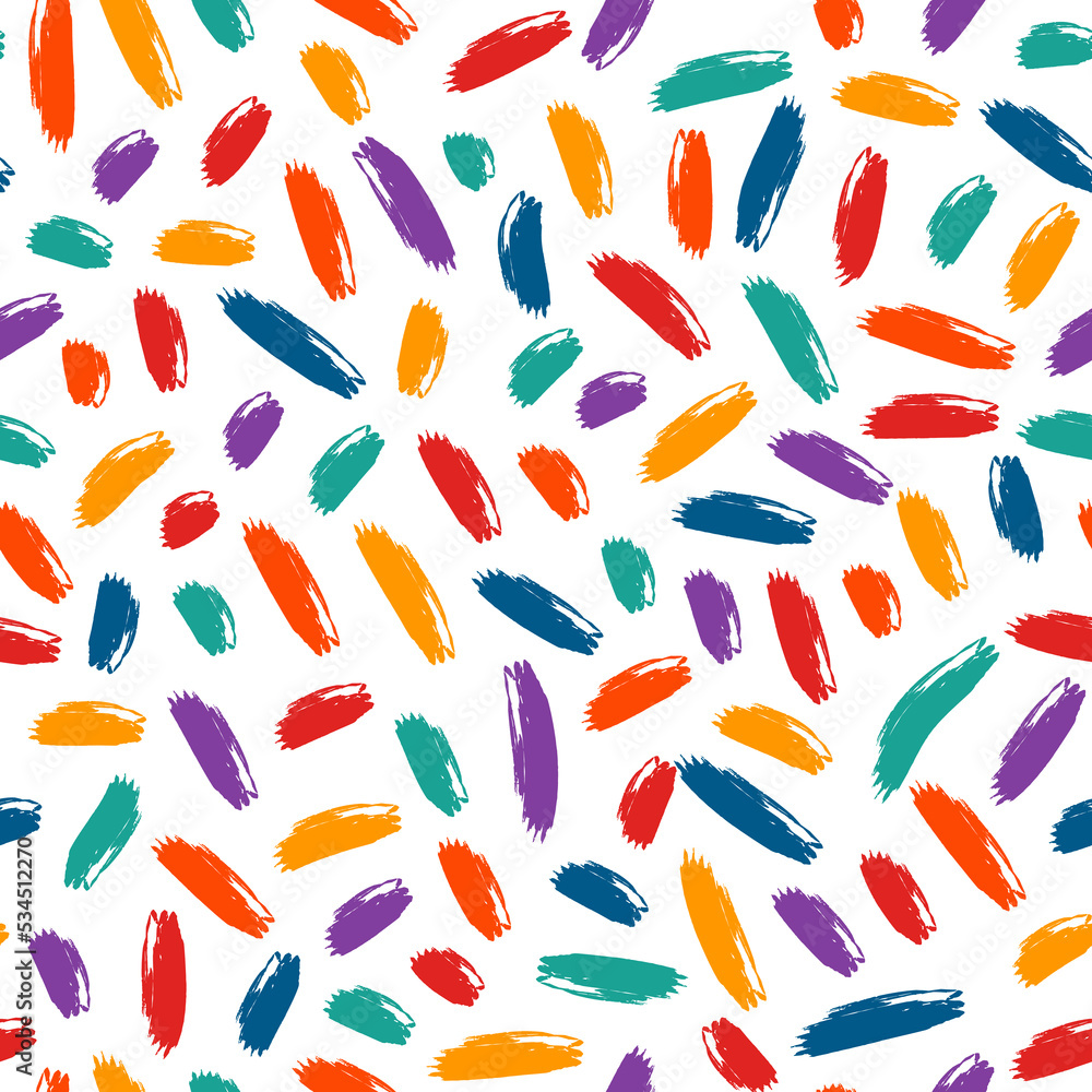 Brushstrokes motif camouflage print. Paint brush smears seamless pattern. Freehand design background. Trendy handdrawn modern simple ornament Brushstrokes motif camouflage print. Paint brush smears seamless pattern. Freehand design background. Trendy handdrawn modern simple ornament