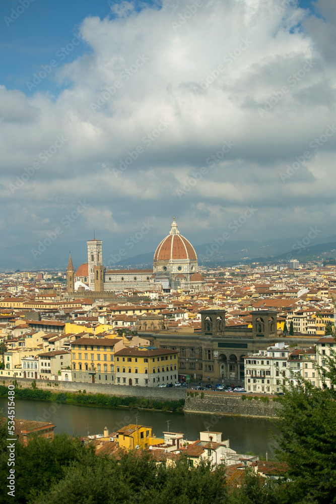 Beautiful city of Florence, Italy cityscape