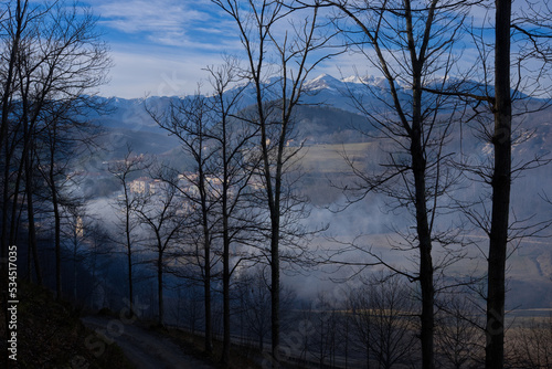 Paysage de montagne 