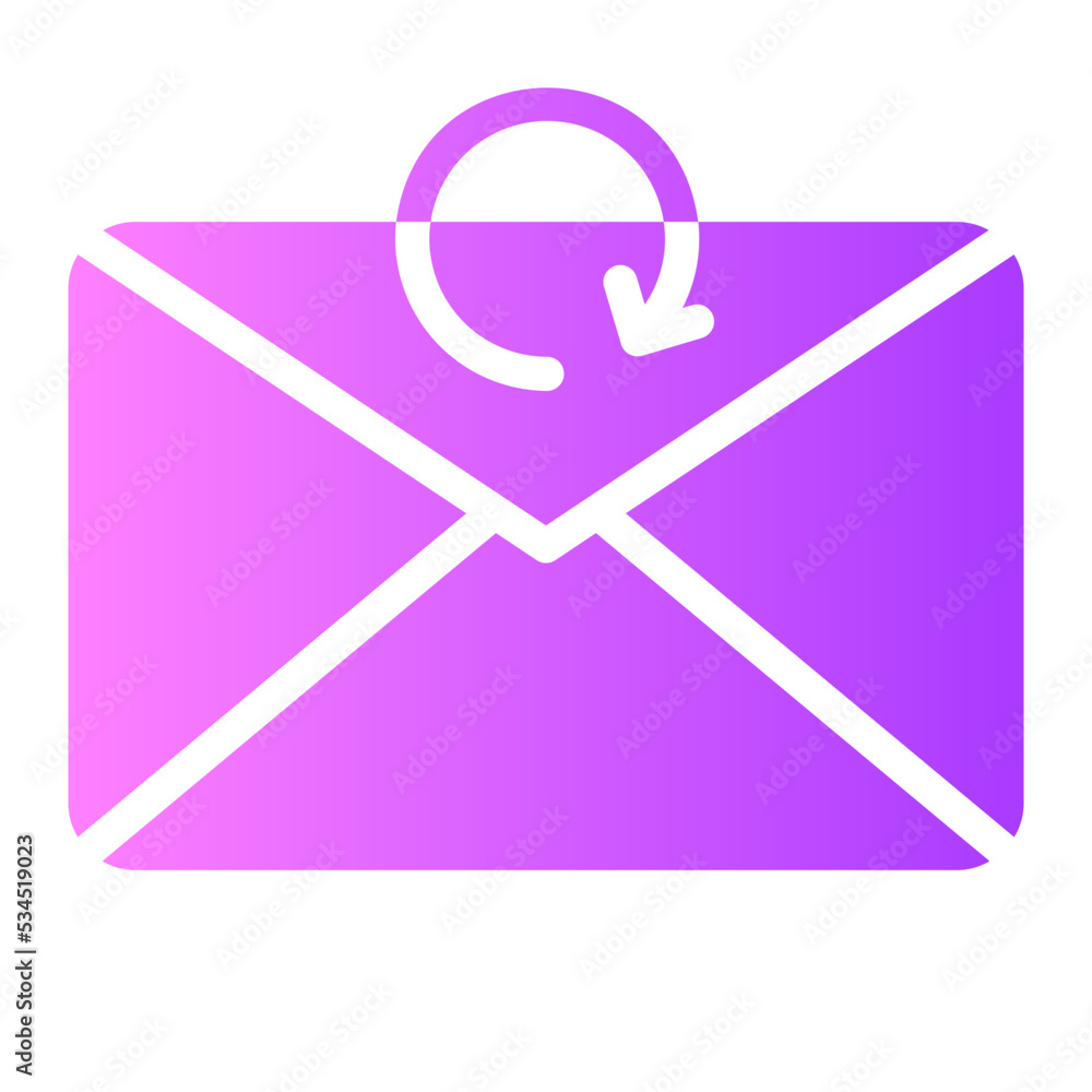 realod mail gradient icon realod mail gradient icon