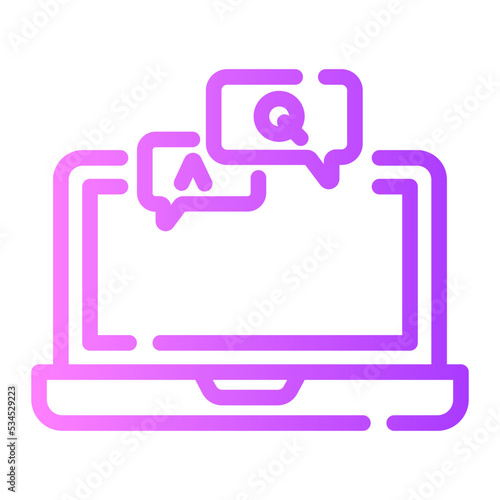 Flat Gradient gradient icon