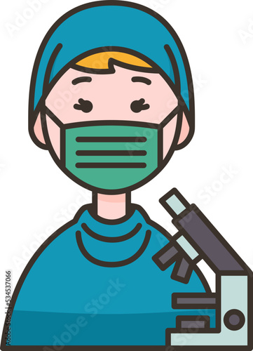 microbiologist icon