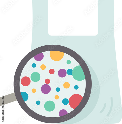 Microplastic icon