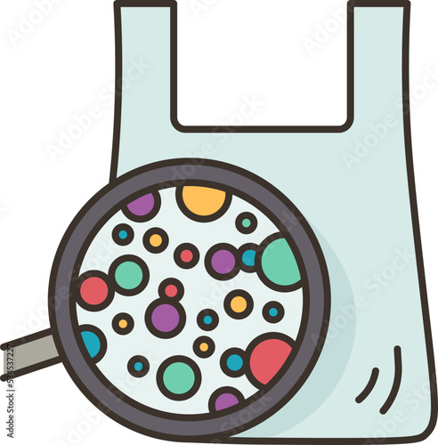 Microplastic icon