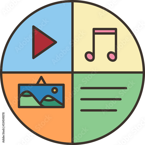 multimedia icon
