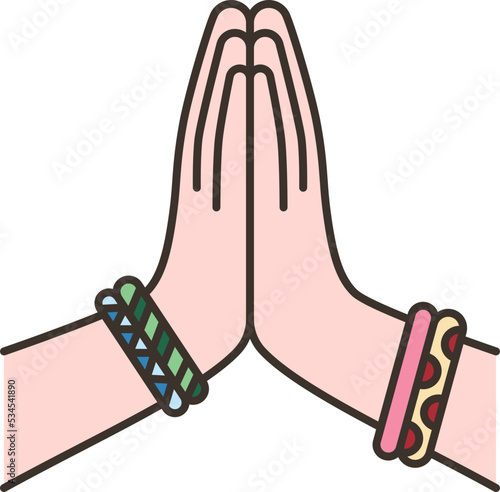 namaste icon