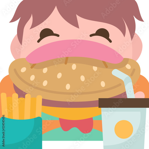 overeating icon