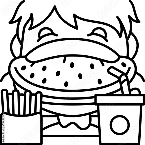 overeating icon