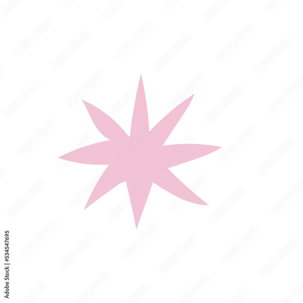 Fototapeta premium sparkling star icon