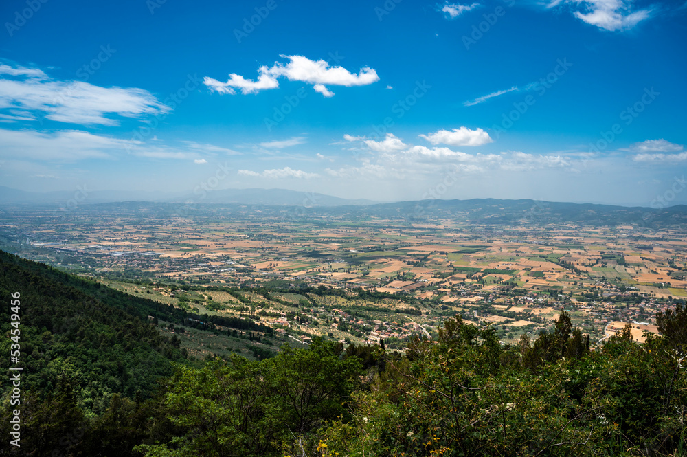 Obraz premium Assisi. Hermitage of the prisons on Mount Subasio