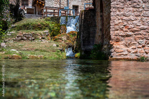 Rasiglia. Small village of the springs. Umbria