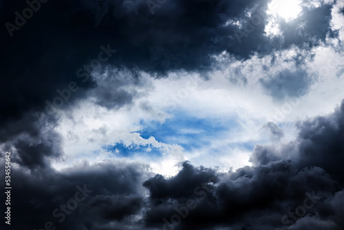 Dramatic Storm Clouds © Sabphoto