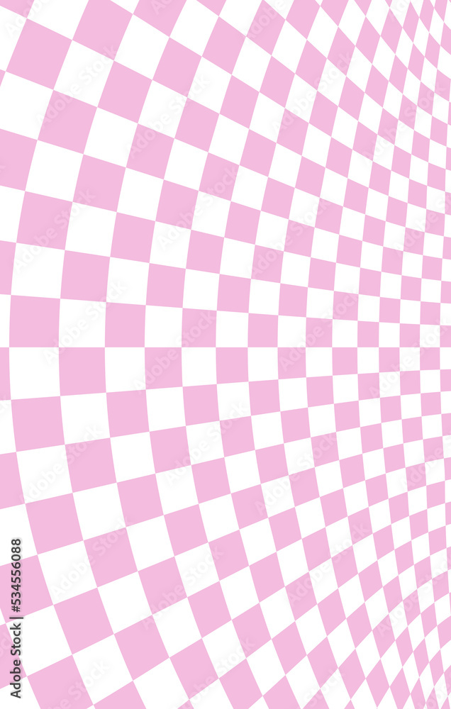 aesthetic abstract retro distorted checkers, checkerboard wallpaper decoration aesthetic abstract retro distorted checkers, checkerboard wallpaper decoration