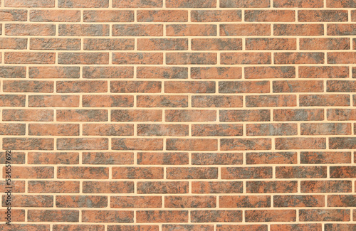 Background or texture of decorative brick wall