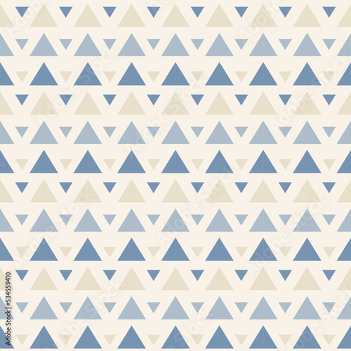 seamless geometric pattern with triangles