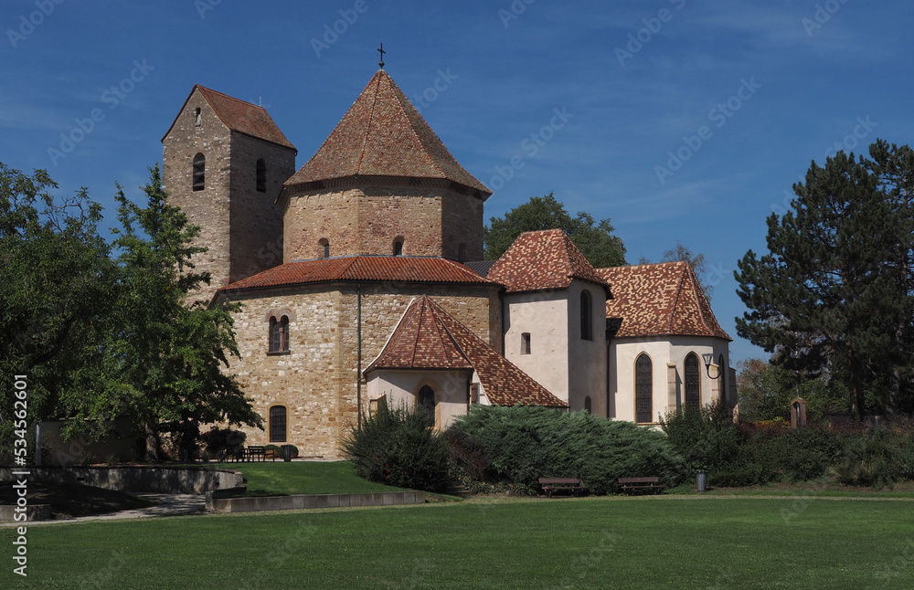 Abteikirche Ottmarsheim, Elsass, Frankreich