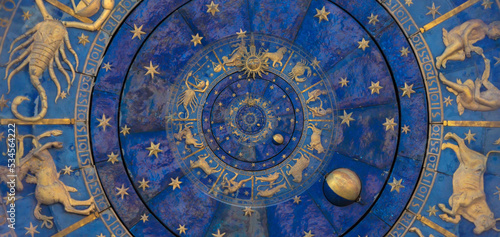 Astrology and alchemy sign background illustration