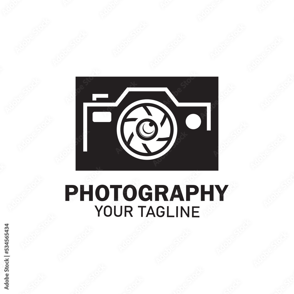 photography camera logo icon vector design template isolated on black background photography camera logo icon vector design template isolated on black background