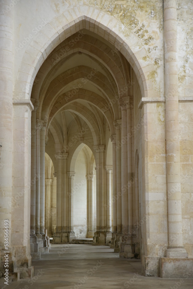 Abbaye de Pontigny en Bourgogne. France