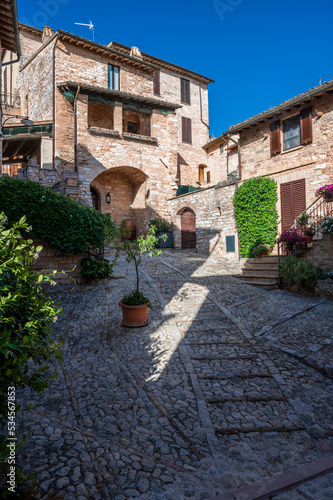 Magic of Spello, an ancient medival village in Umbria © Nicola Simeoni
