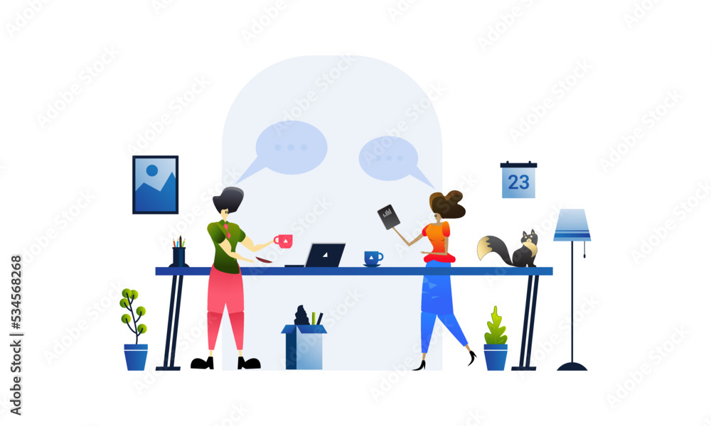drinking a cup of coffee while working in the workspace area drinking a cup of coffee while working in the workspace area