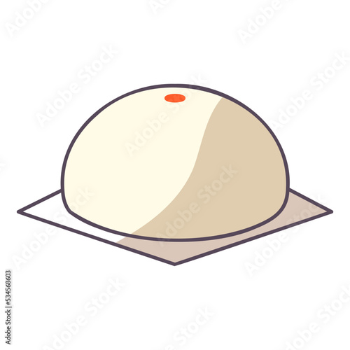 stuffed steamed bun icon