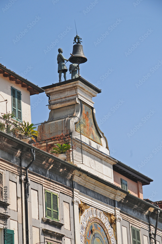 Brescia, Piazza della Loggia - Torre dell'orologio
