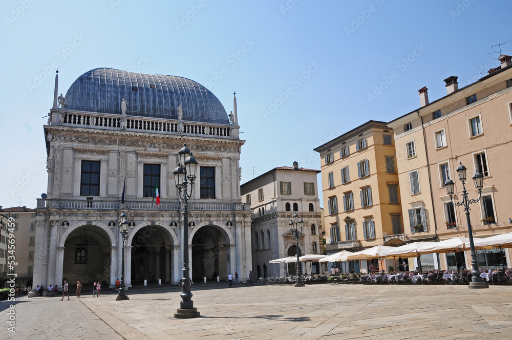 Brescia, Piazza della Loggia - Palazzo della Loggia