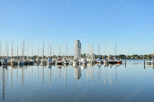 Tableau sur toile Schleswig Hafen