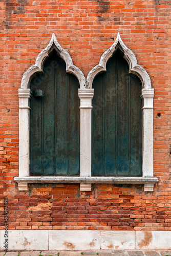 Typical venetian style wind...