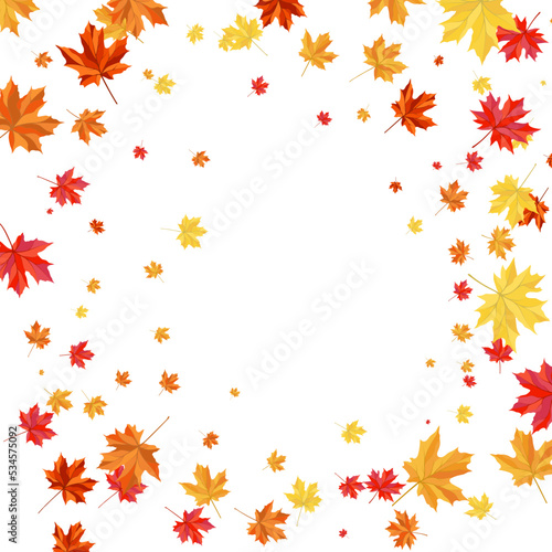 Wallpaper Mural Autumn Maple Frame Torontodigital.ca
