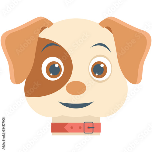 Dog Colored Vector Icon
