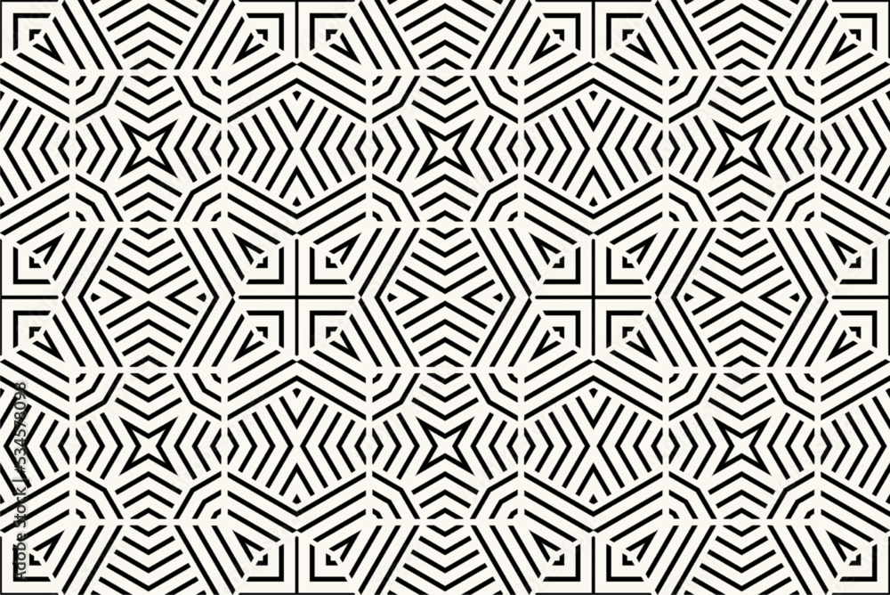 Geometric Japanese seamless pattern 
Patterns, backgrounds and wallpapers for your design. Textile ornament. vector illustration
