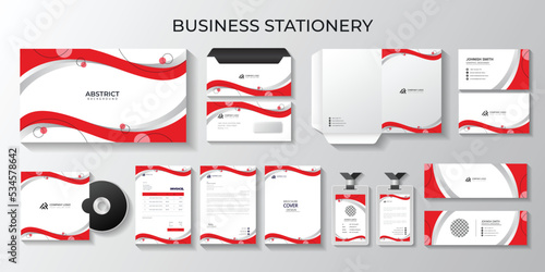 abstract background  Corporate identity set branding full stationery and letterhead, identity, branding, id card, envelopes, 