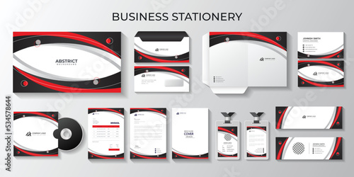 Corporate identity set branding full stationery and letterhead, identity, branding, id card, envelopes, 