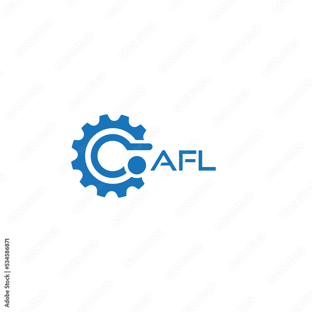 AFM letter design for logo and icon.AFM typography for technology