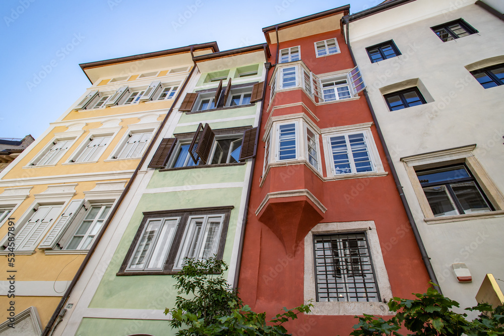 Naklejka premium Laubengassen in Bozen