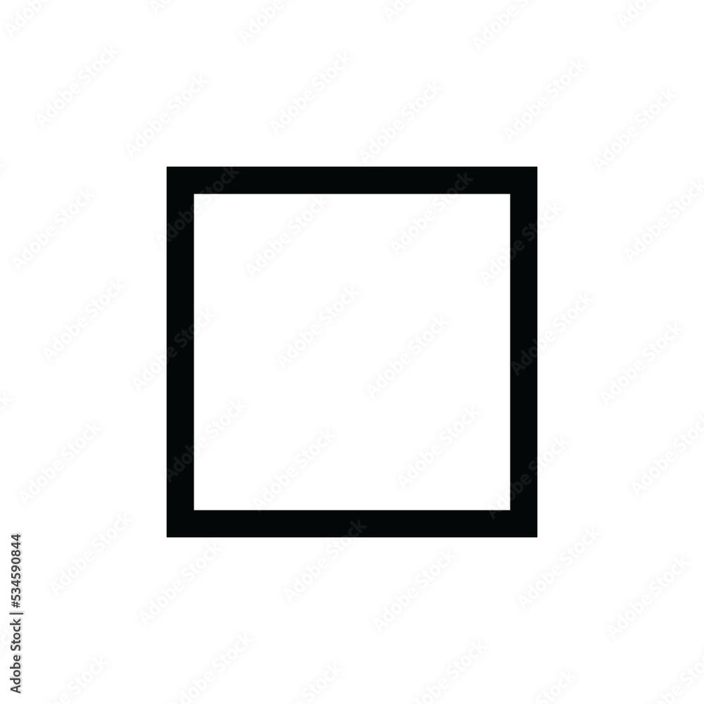 rectangle vector icon isolated on transparent background rectangle vector icon isolated on transparent background