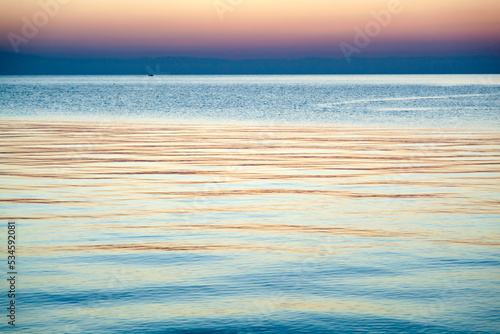 Mediterranean Sea Before The Sunrise