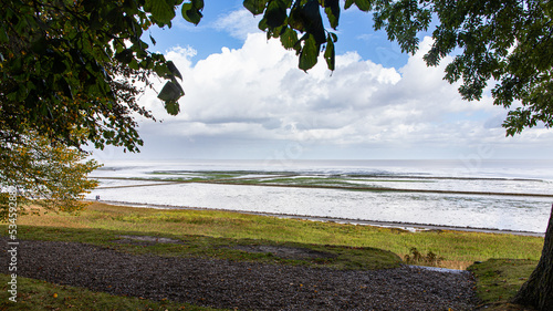 Blick auf das Wattenmeer bei Keitum, Sylt photo