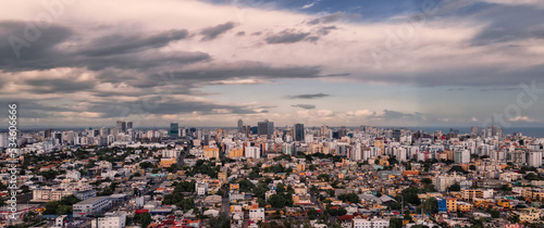 Caribbean City from Air
