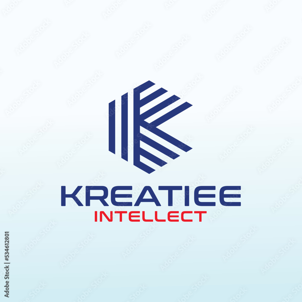 The K or creative vector logo design The K or creative vector logo design