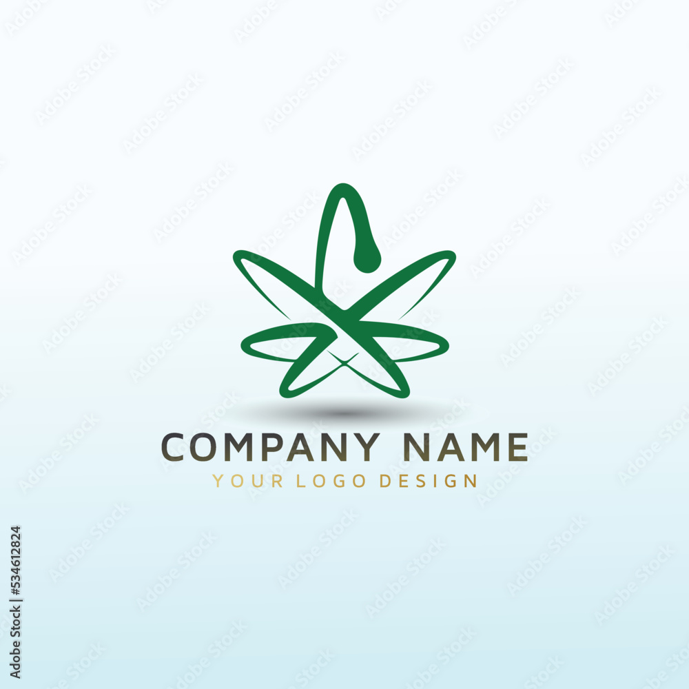 Cannabis Concierge and Delivery Logo Cannabis Concierge and Delivery Logo