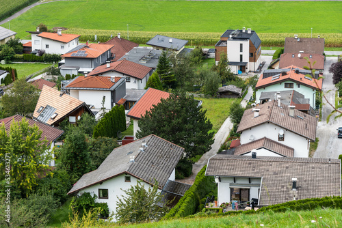 Siedlung in Mieders im Stubaital