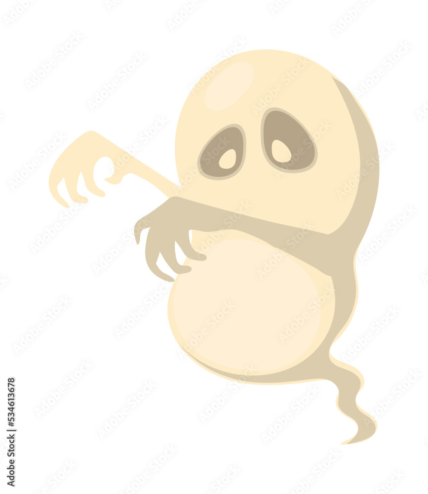 Fototapeta premium halloween ghost character